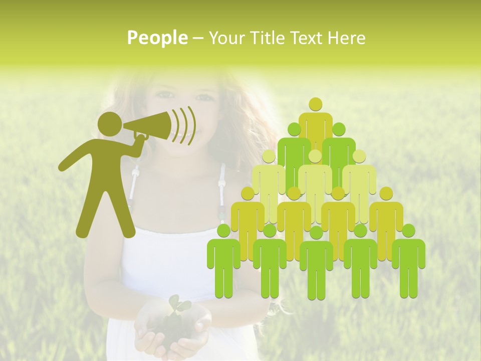 Pretty Grass Beautiful PowerPoint Template