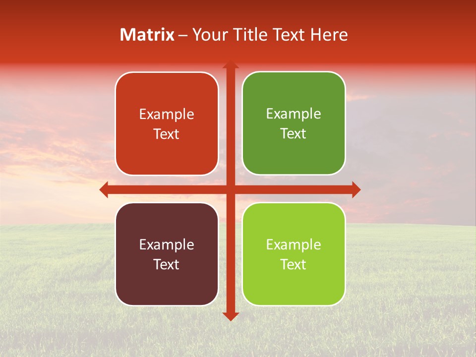 Beauty Park Ecology PowerPoint Template