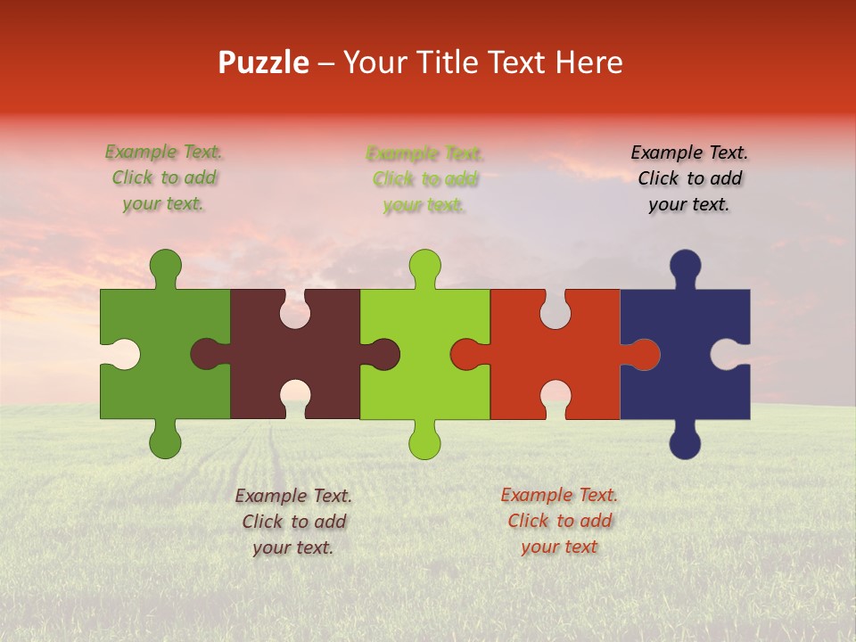 Beauty Park Ecology PowerPoint Template