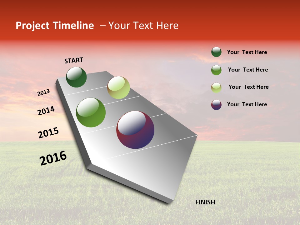 Beauty Park Ecology PowerPoint Template