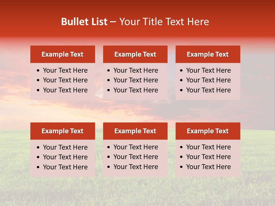 Beauty Park Ecology PowerPoint Template