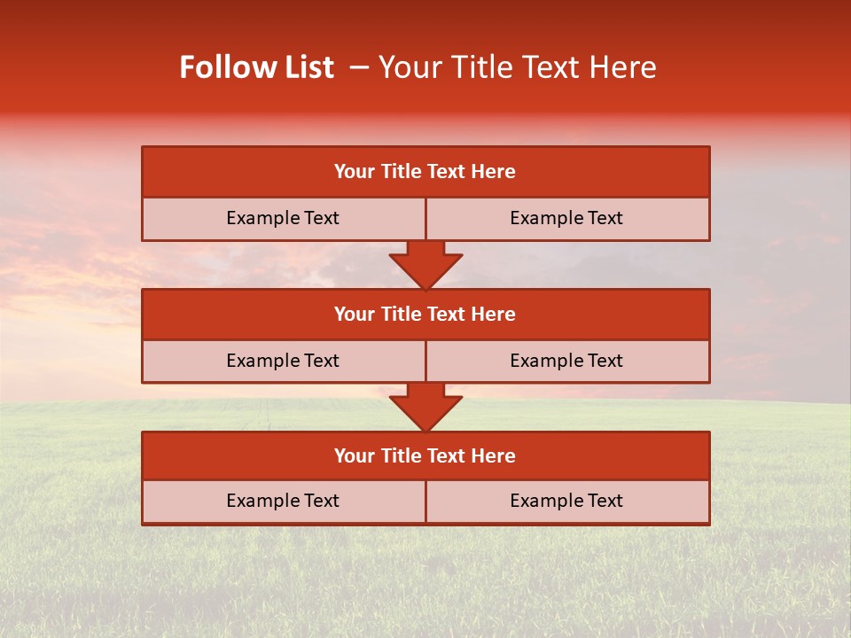 Beauty Park Ecology PowerPoint Template
