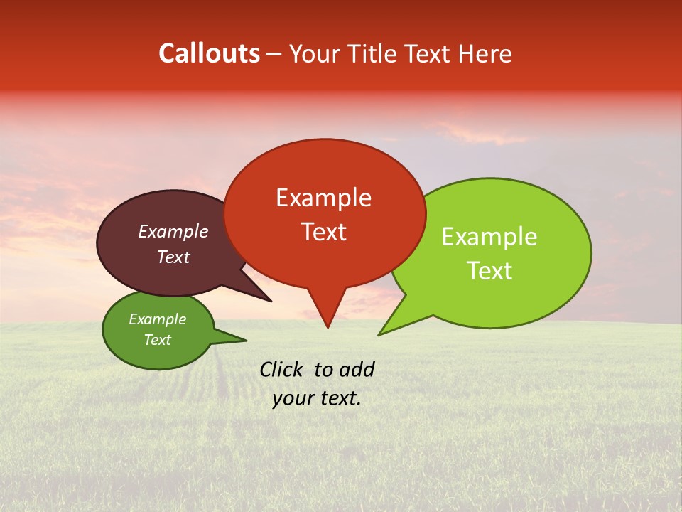 Beauty Park Ecology PowerPoint Template