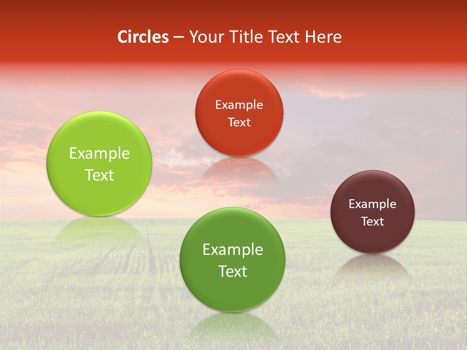 Beauty Park Ecology PowerPoint Template