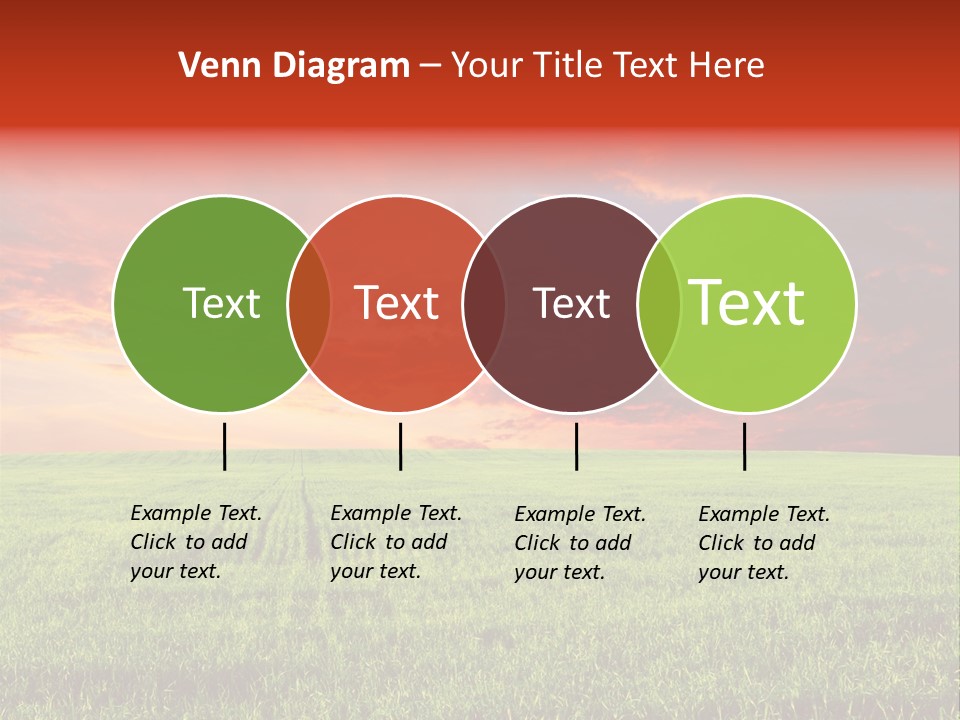Beauty Park Ecology PowerPoint Template