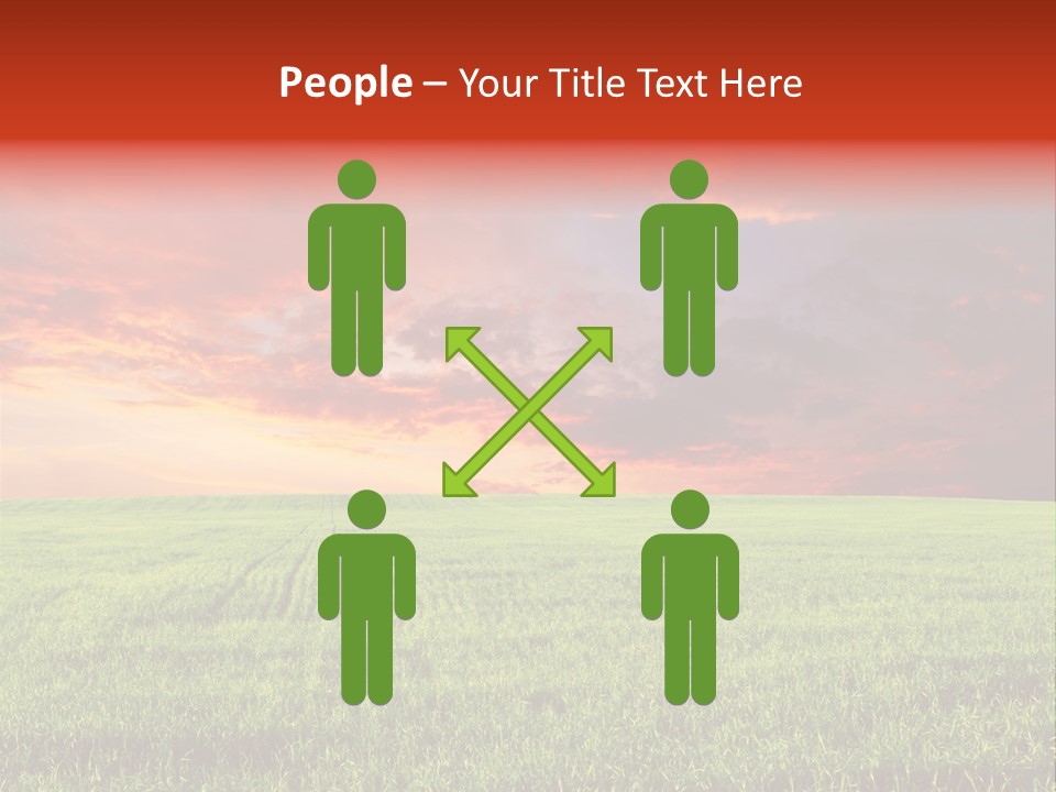 Beauty Park Ecology PowerPoint Template