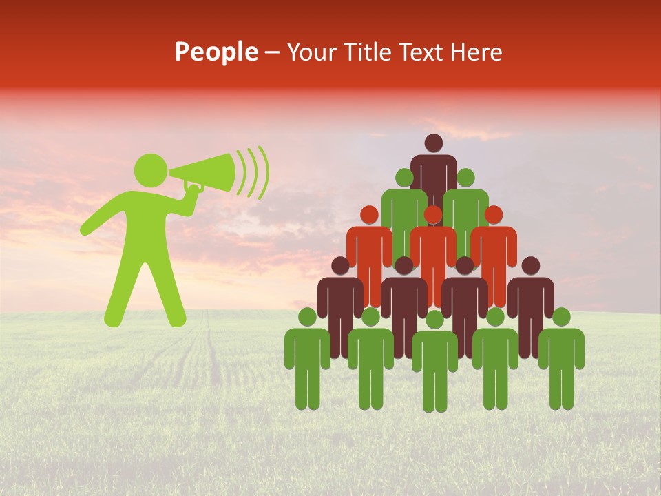 Beauty Park Ecology PowerPoint Template