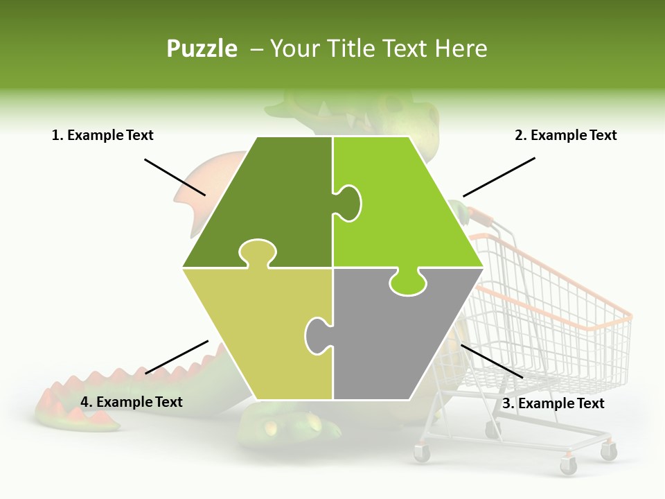 Wing Illustration Red PowerPoint Template