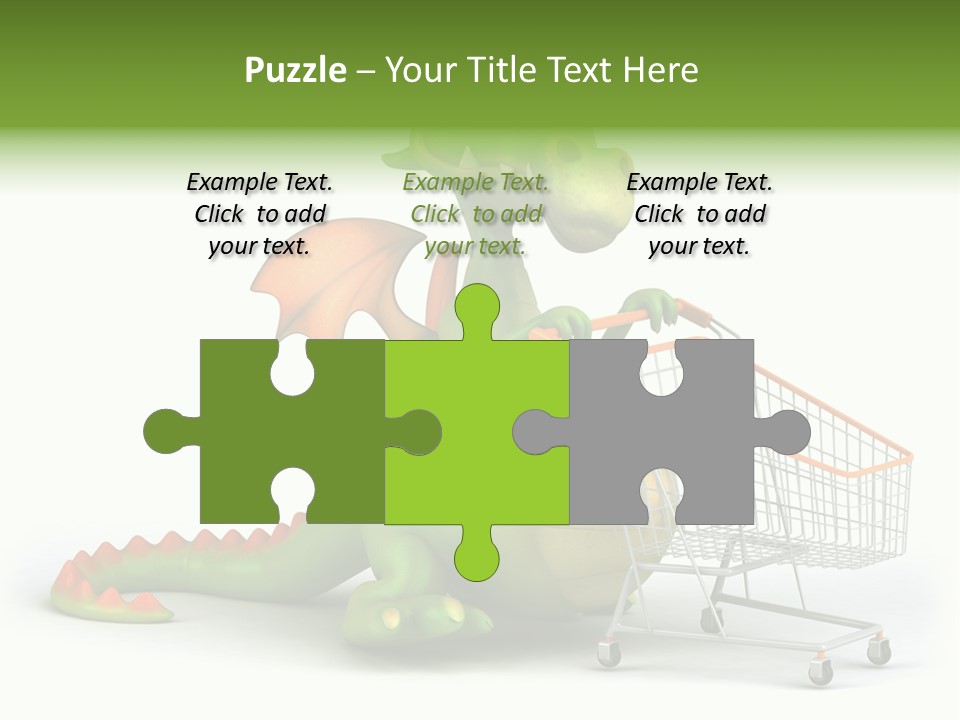 Wing Illustration Red PowerPoint Template