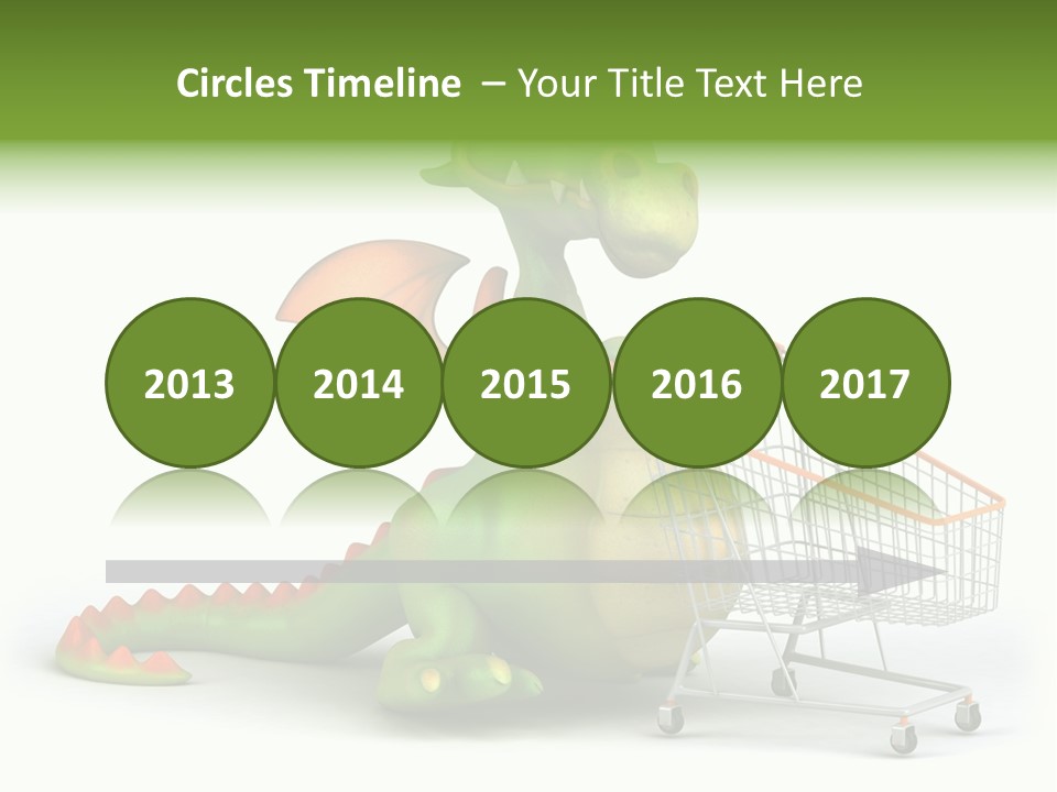 Wing Illustration Red PowerPoint Template