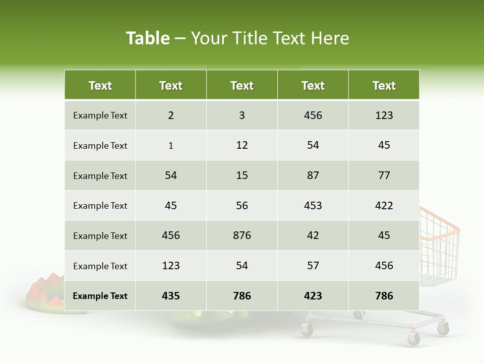 Wing Illustration Red PowerPoint Template