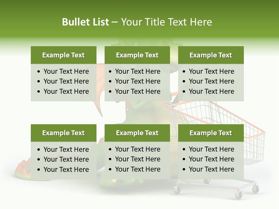 Wing Illustration Red PowerPoint Template