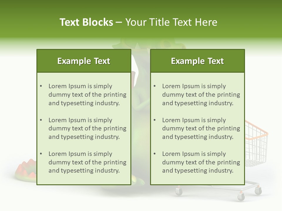 Wing Illustration Red PowerPoint Template