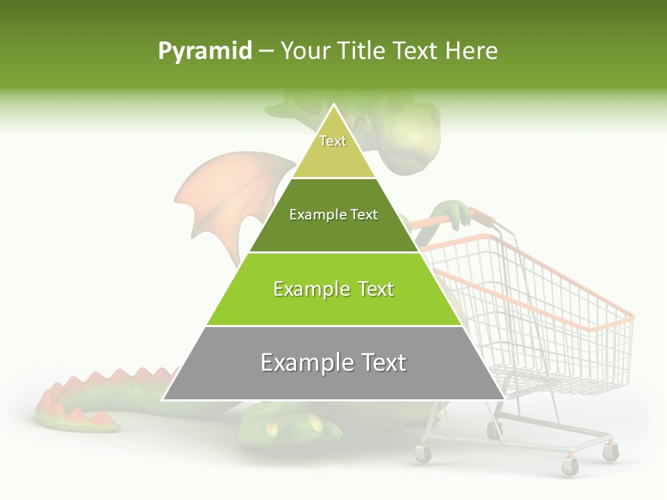 Wing Illustration Red PowerPoint Template