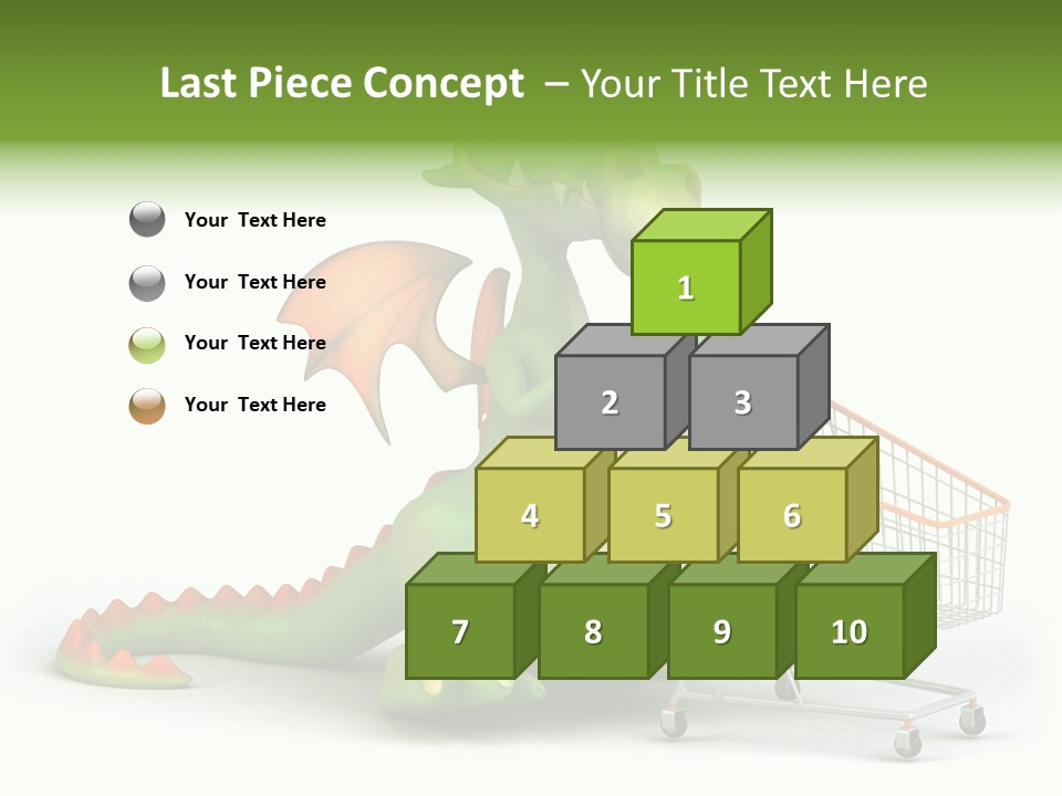 Wing Illustration Red PowerPoint Template