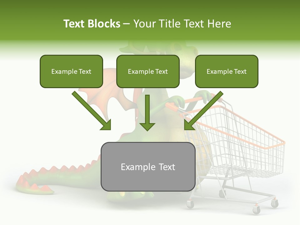 Wing Illustration Red PowerPoint Template