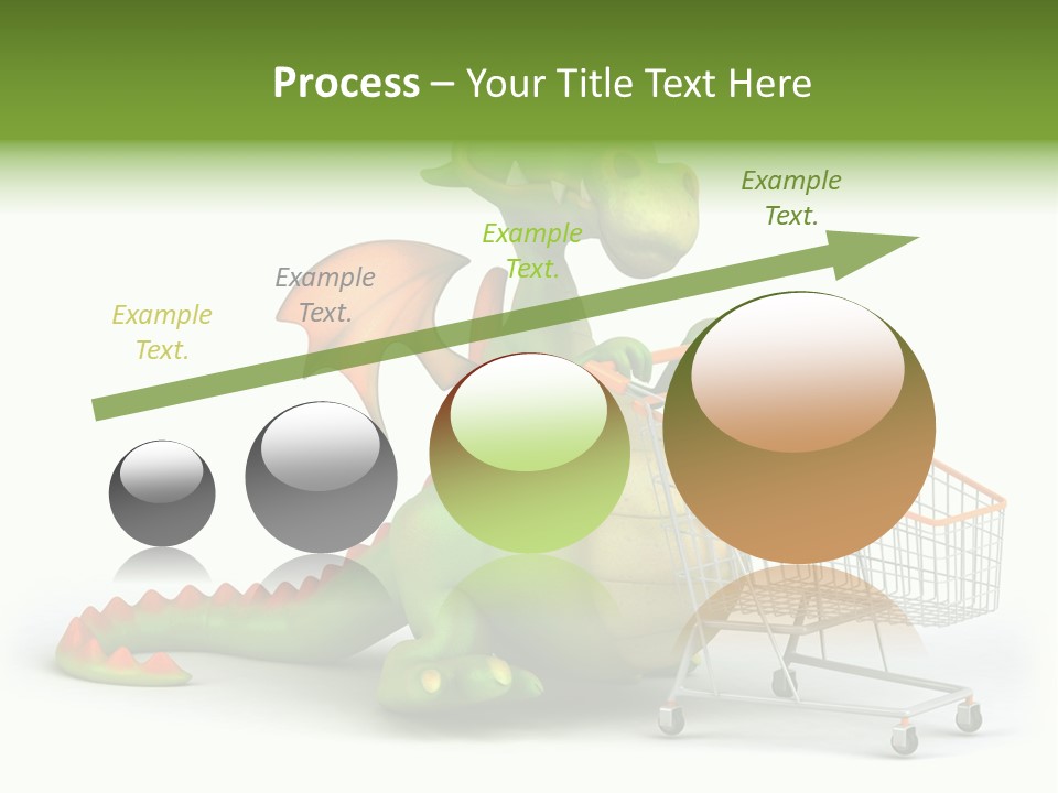 Wing Illustration Red PowerPoint Template