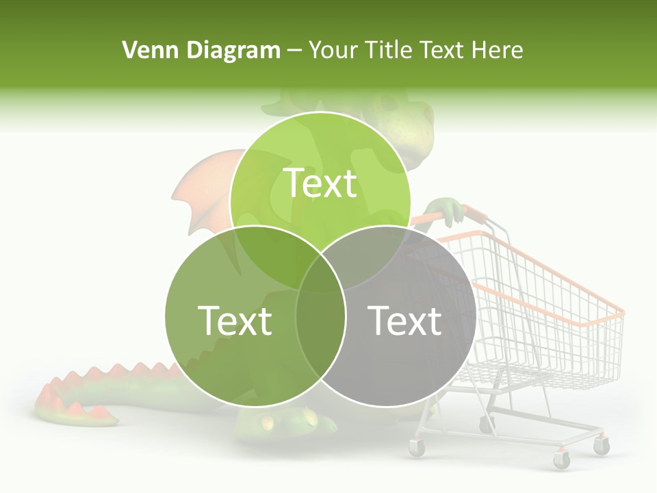 Wing Illustration Red PowerPoint Template