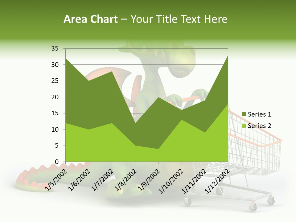 Wing Illustration Red PowerPoint Template