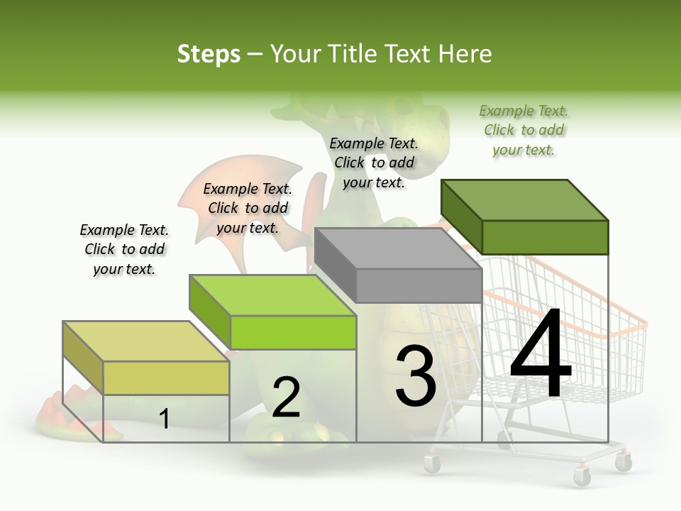 Wing Illustration Red PowerPoint Template