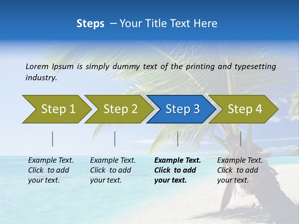 Polynesia Thailand Recreation PowerPoint Template
