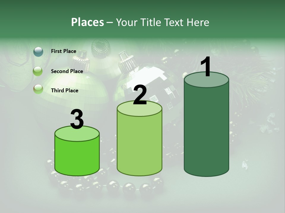 Berry Tradition Snow PowerPoint Template