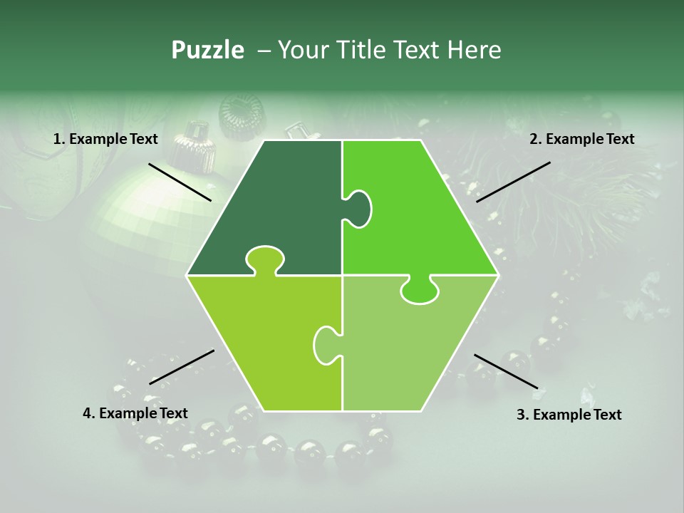 Berry Tradition Snow PowerPoint Template