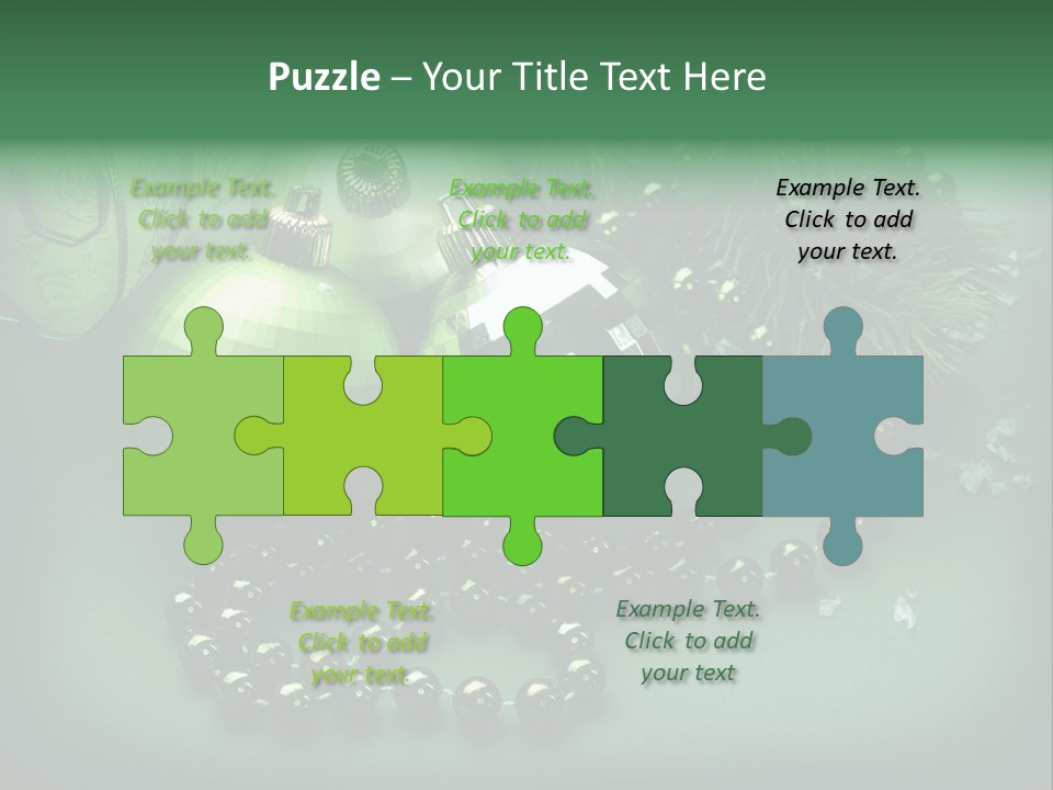 Berry Tradition Snow PowerPoint Template