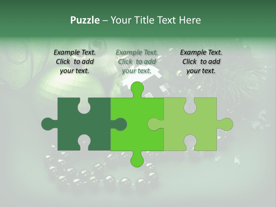 Berry Tradition Snow PowerPoint Template