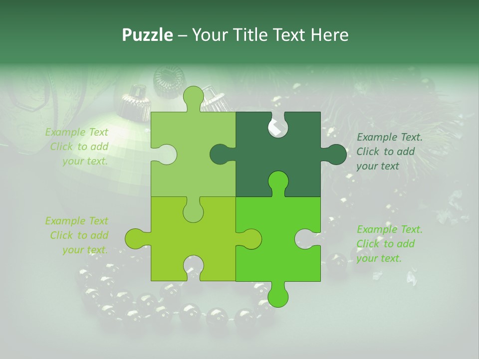 Berry Tradition Snow PowerPoint Template