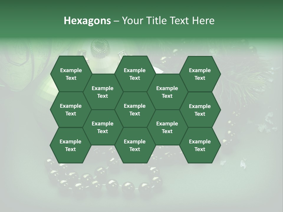 Berry Tradition Snow PowerPoint Template