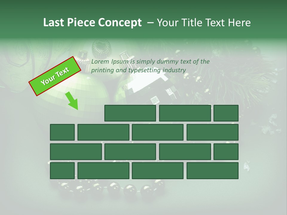 Berry Tradition Snow PowerPoint Template