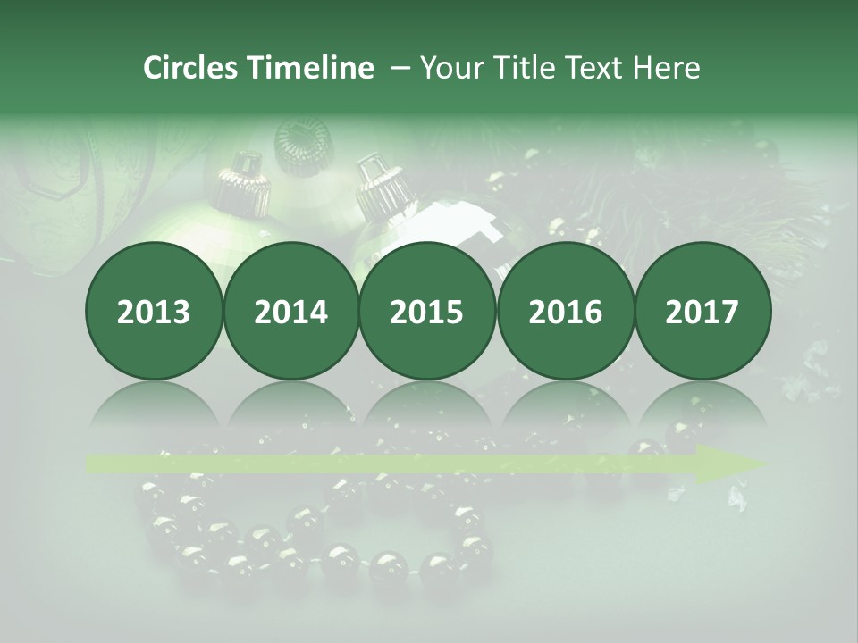 Berry Tradition Snow PowerPoint Template