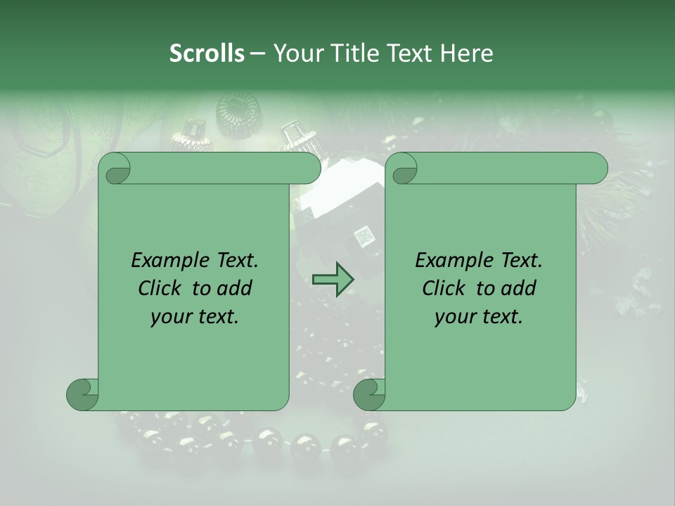 Berry Tradition Snow PowerPoint Template