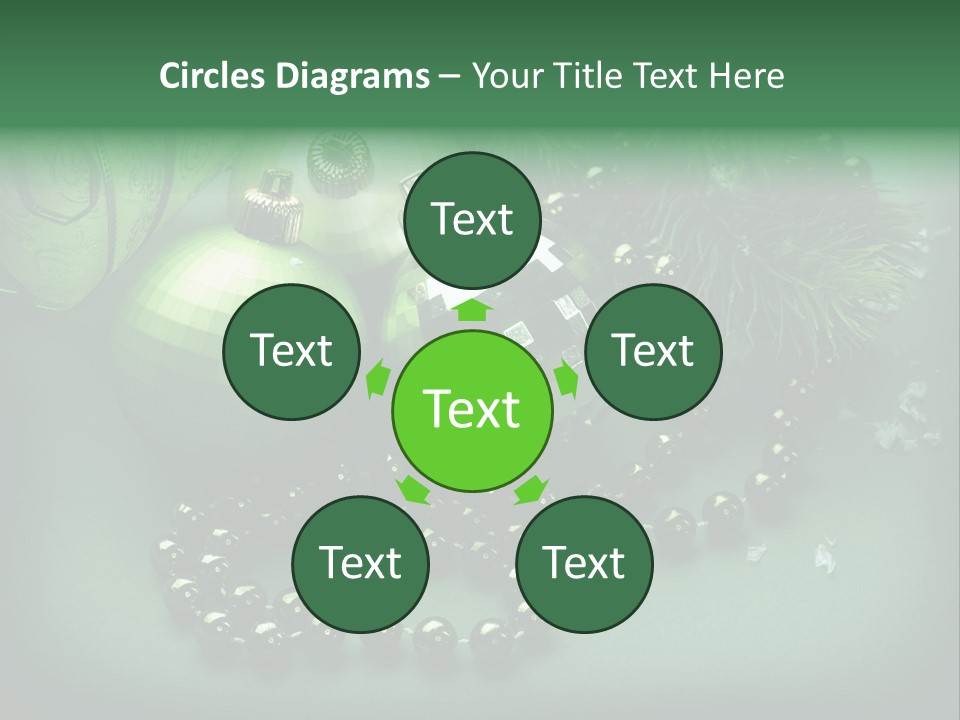 Berry Tradition Snow PowerPoint Template