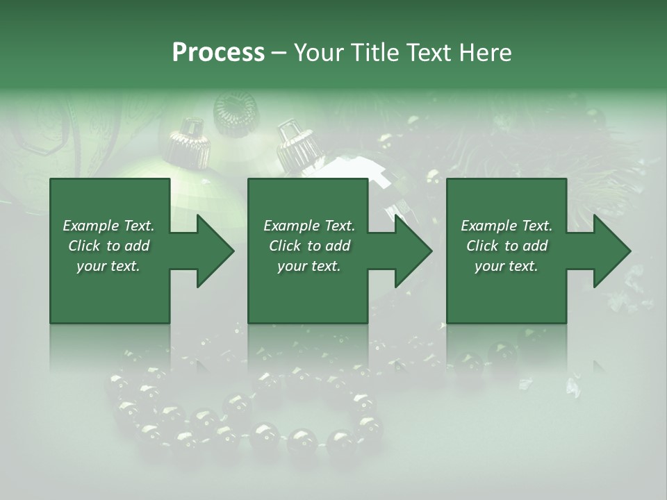 Berry Tradition Snow PowerPoint Template