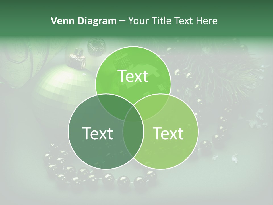 Berry Tradition Snow PowerPoint Template