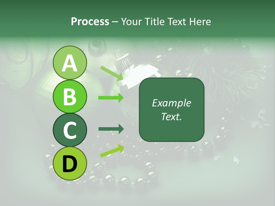 Berry Tradition Snow PowerPoint Template