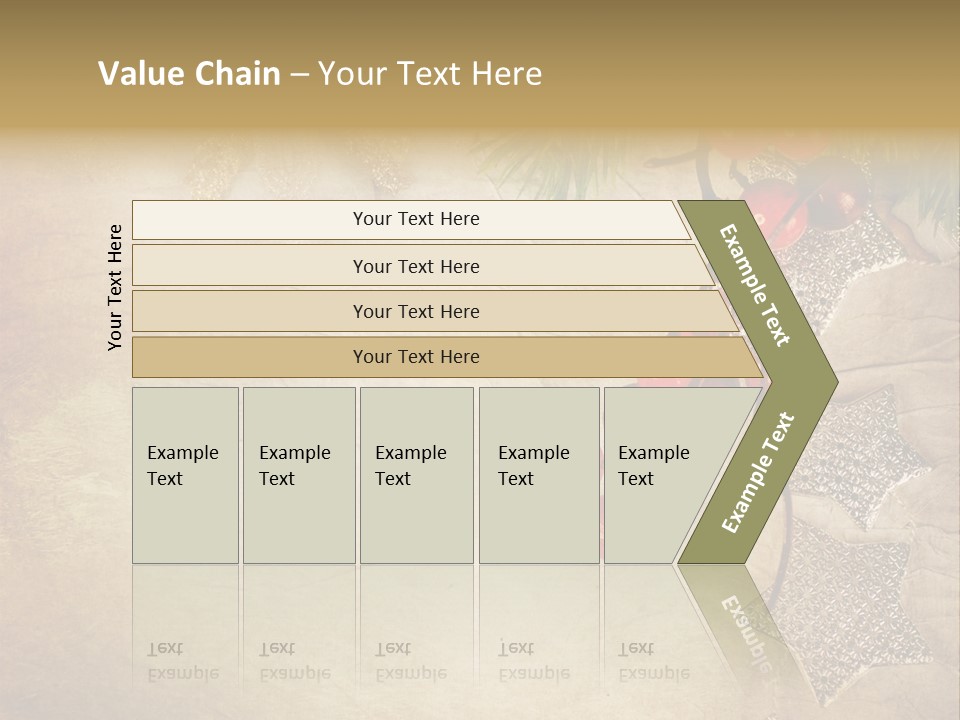 Decorative Colour Bauble PowerPoint Template