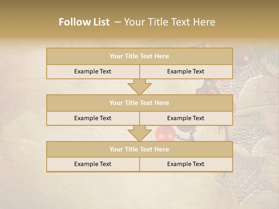 Decorative Colour Bauble PowerPoint Template