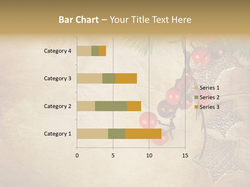 Decorative Colour Bauble PowerPoint Template