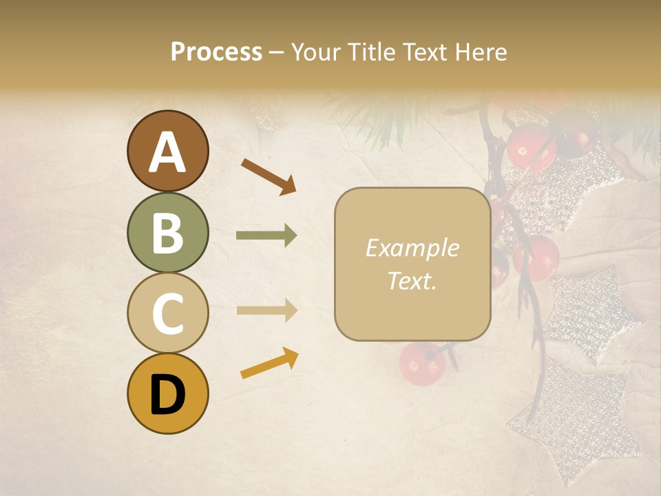 Decorative Colour Bauble PowerPoint Template