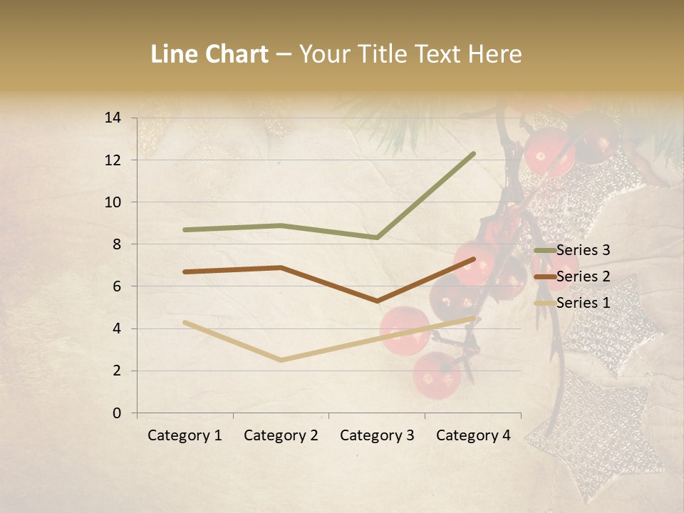Decorative Colour Bauble PowerPoint Template