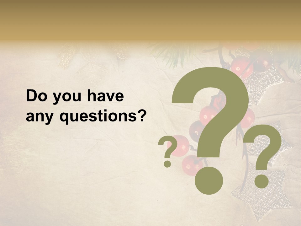 Decorative Colour Bauble PowerPoint Template