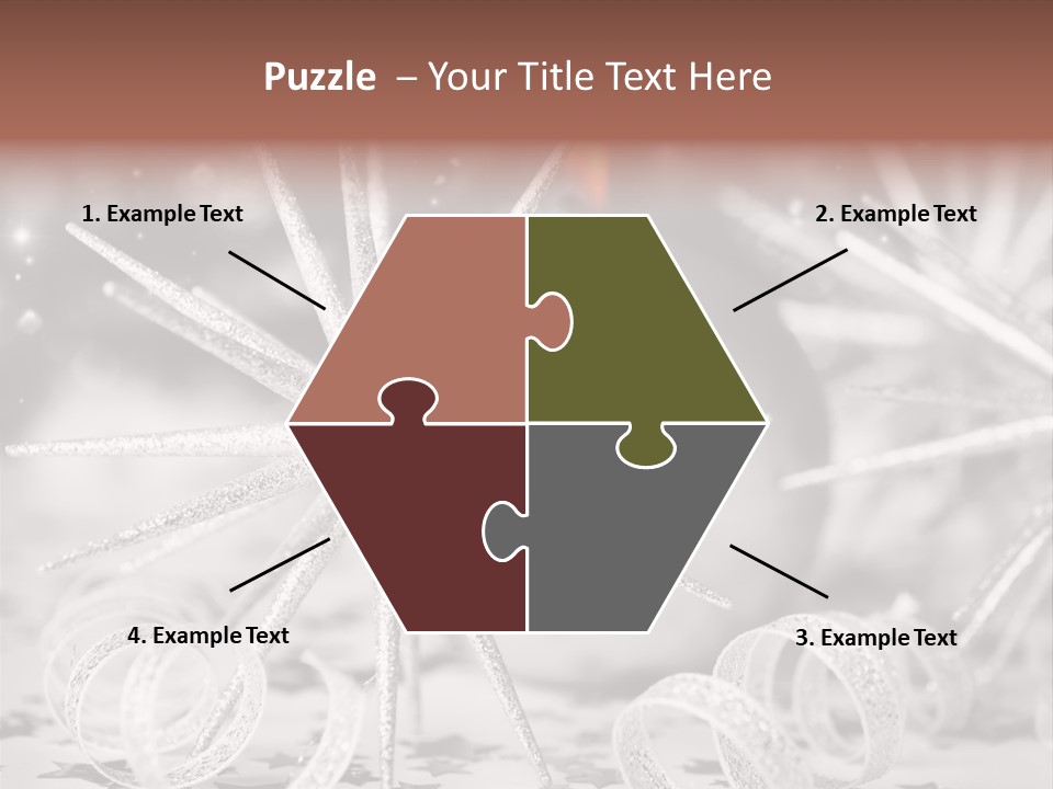 Ornament Holiday Design PowerPoint Template