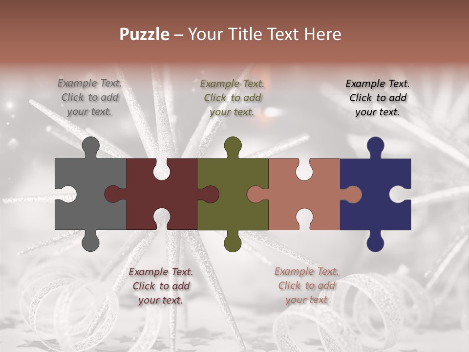 Ornament Holiday Design PowerPoint Template