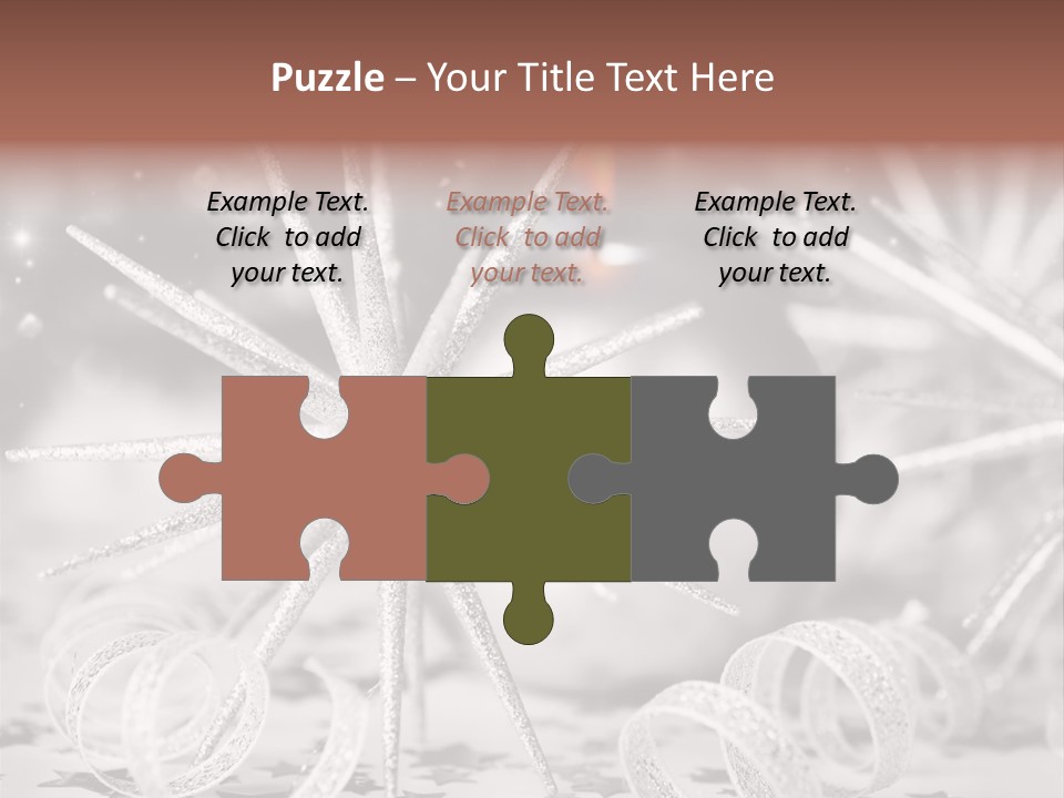 Ornament Holiday Design PowerPoint Template