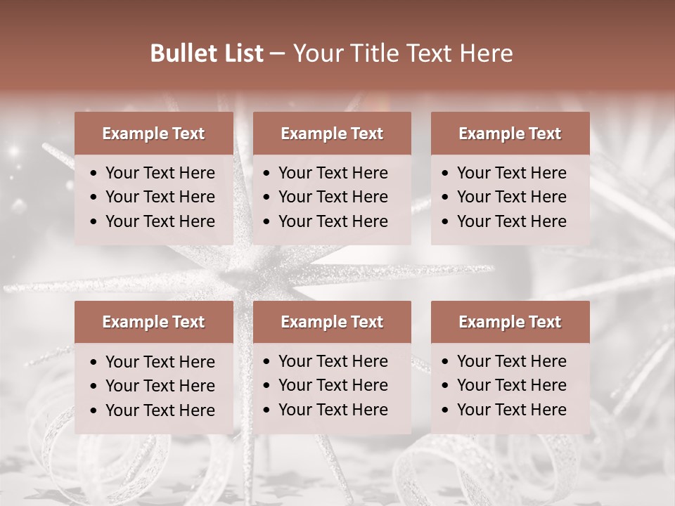 Ornament Holiday Design PowerPoint Template