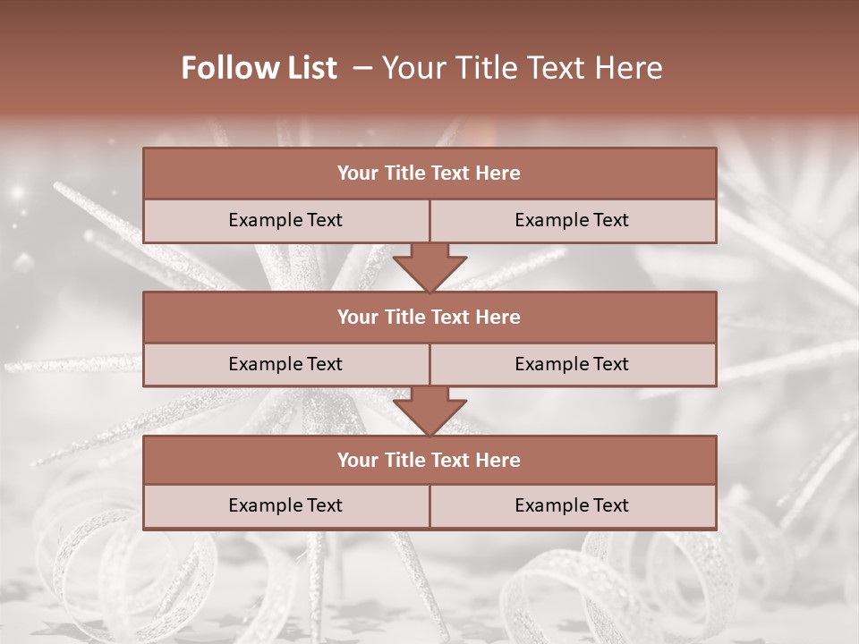 Ornament Holiday Design PowerPoint Template