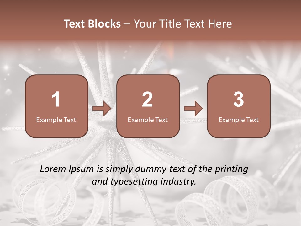 Ornament Holiday Design PowerPoint Template